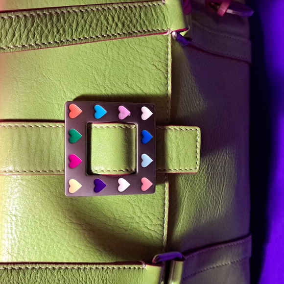 Dooney & Bourke Handbags - vintage Dooney & Bourke leather "Wicked" 💚shoulder Bag ST. PATRICKS DAY READY🍀